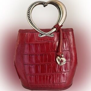 EUC BRIGHTON  Corazon Red Bag